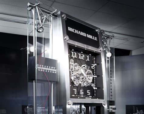 richard mille clock photos|Richard Mille Makes 4,000 lb, 11 Foot Tall Clock, Completely Hand.